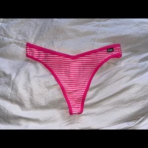3/$20!! PINK Cotton Thong